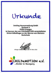 Childmotion Erlangen Sponsor